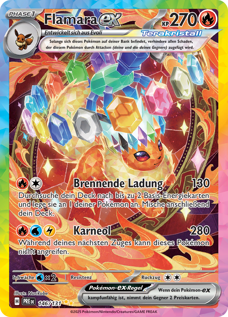 Flamara-ex-146-Prismatische Entwicklungen