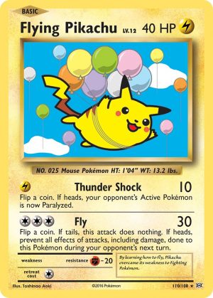 Flying Pikachu - 110 - Evolutions