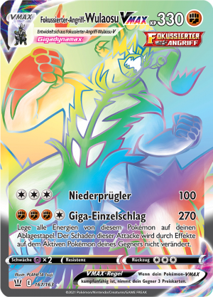 Fokussierter-Angriff-Wulaosu VMAX - 167 - Kampfstile