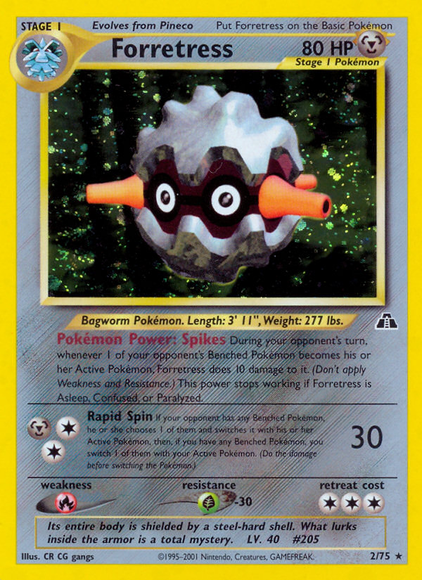 Forretress - Neo Discovery - Unlimited|Forretress - Neo Discovery - First Edition