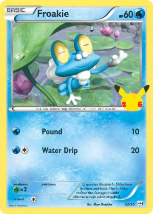 Froakie - 22 - McDonald's Collection 2021