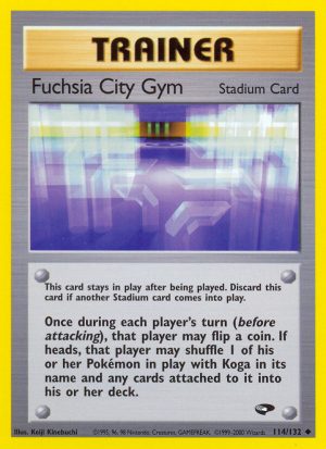 Fuchsia City Gym Gym Challenge Unlimited|Fuchsia City Gym Gym Challenge First Edition