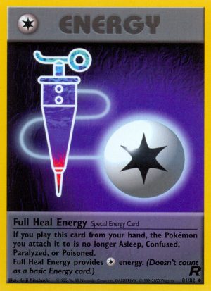 Full Heal Energy Team Rocket unlimited|Full Heal Energy Team Rocket first edition