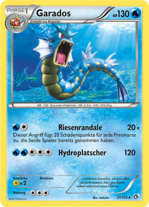 Garados - 31 - Legendäre Schätze