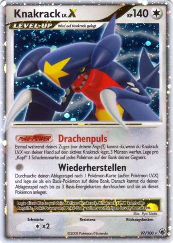 Garchomp LV.X - 97 - Majestatischer Morgen