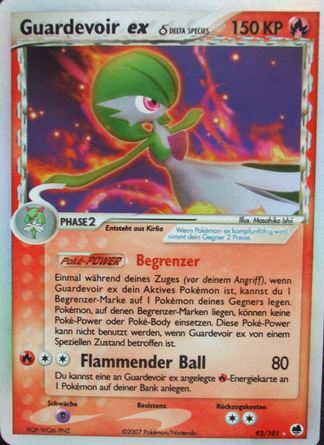 Gardevoir ex - 93 - Dragon Frontiers