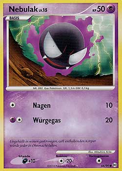 Gastly - 64 - Arceus