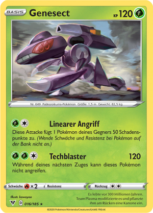 Genesect - 16 - Farbenschock
