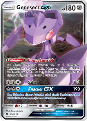 Genesect-GX - 130 - Echo des Donners