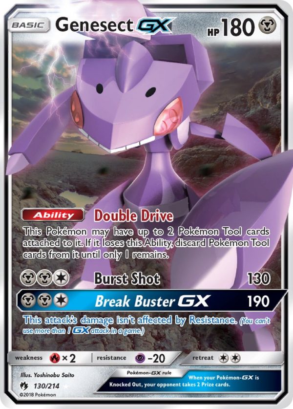 Genesect-GX - 130 - Lost Thunder
