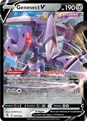 Genesect V - 185 - Fusionsangriff