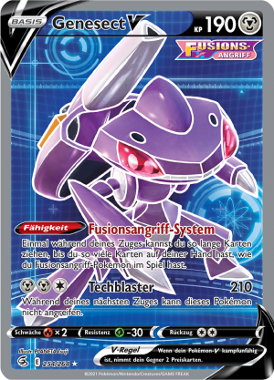 Genesect V - 254 - Fusionsangriff