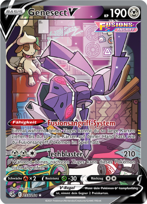 Genesect V - 255 - Fusionsangriff