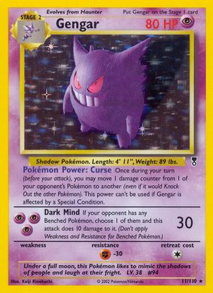 Gengar - 11 - Legendary Collection|Gengar - 11/110 - Revers Holo - Legendary Collection
