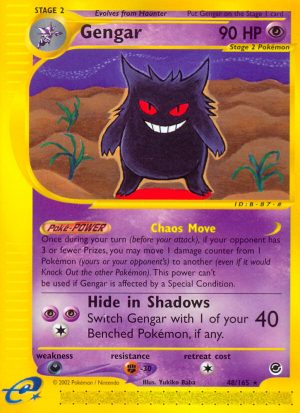 Gengar - Expedition Base set|Gengar - Expedition Base set - Reverse Holo