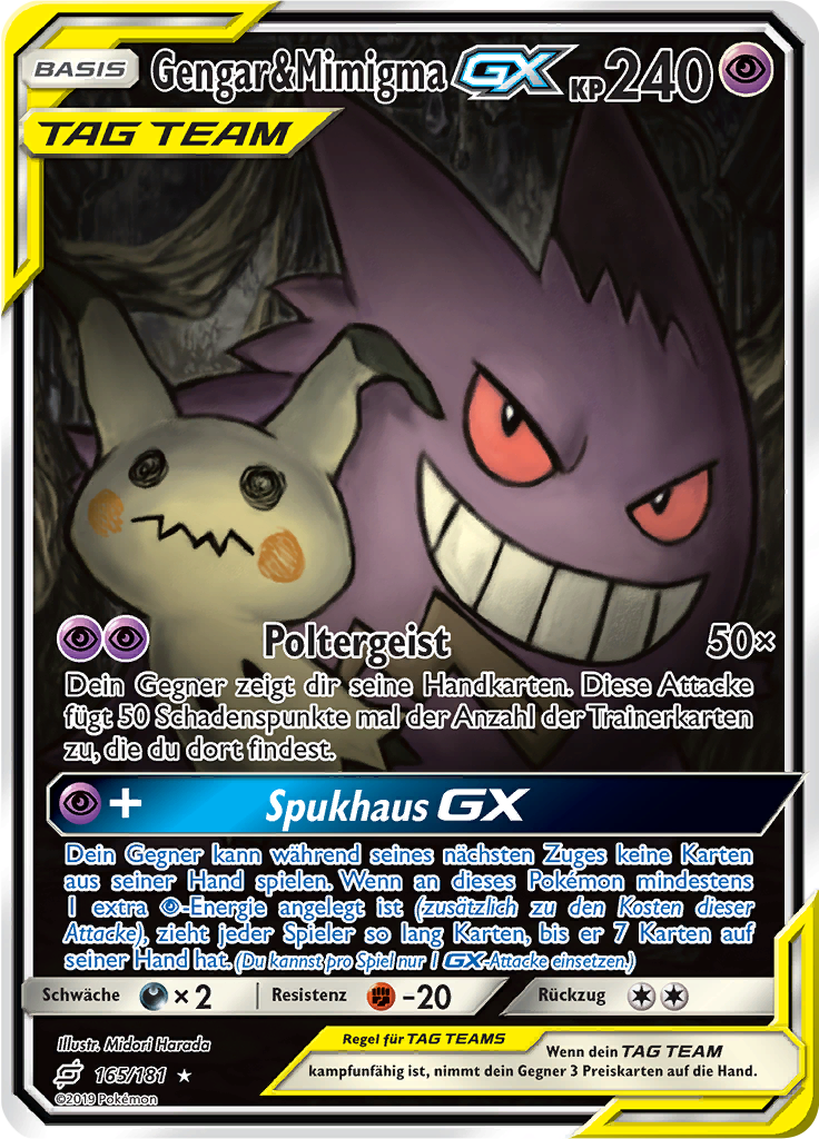 Gengar & Mimigma-GX - 165 - Teams sind Trumpf