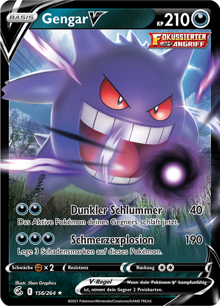 Gengar V - 156 - Fusionsangriff