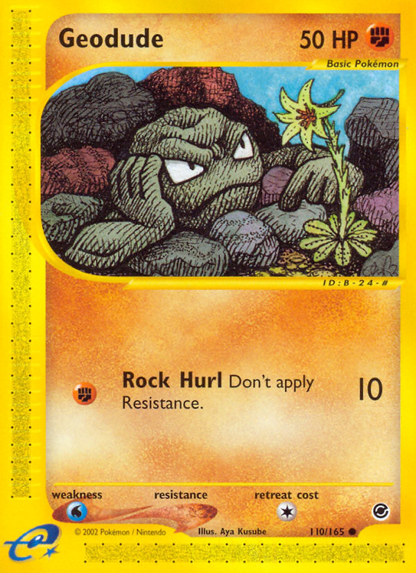 Geodude - Expedition Base set|Geodude - Expedition Base set - Reverse Holo