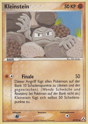 Geodude - 53 - Legend Maker