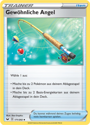 Gewöhnliche Angel - 171 - Schwert & Schild
