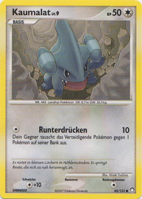 Gible - 85 - Geheimnisvolle Schatze
