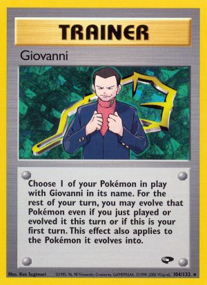 Giovanni Gym Challenge Unlimited|Giovanni Gym Challenge First Edition