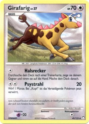 Girafarig - 49 - Geheimnisvolle Schatze