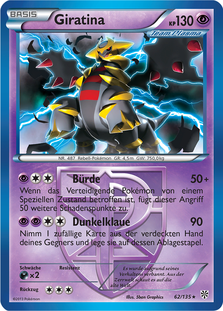 Giratina - 62 - Plasma-Sturm