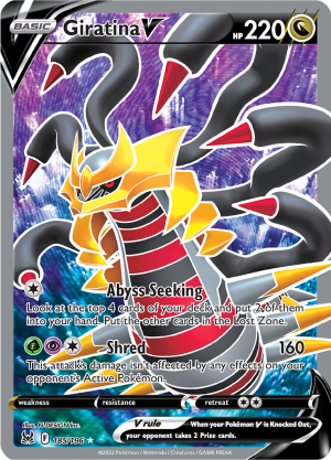Giratina V - 185 - Lost Origin