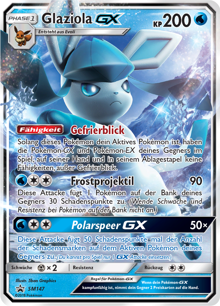 Glaziola-GX - SM147 - Sun & Moon Promos