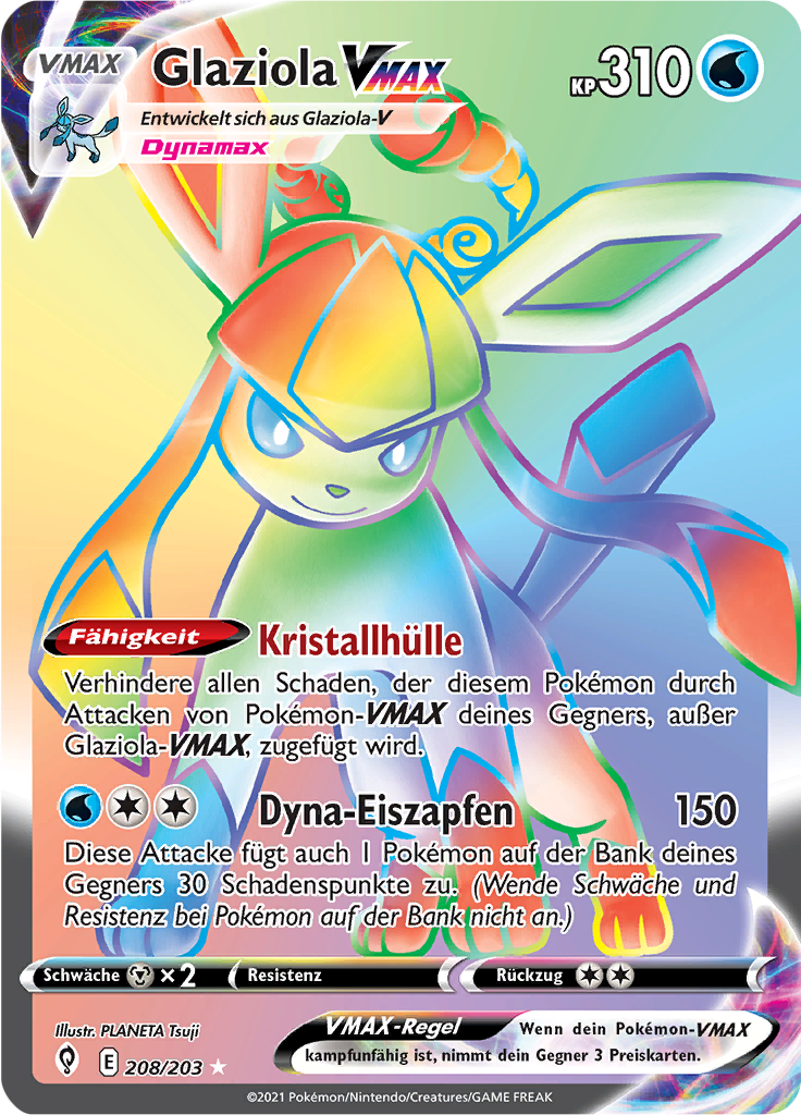 Glaziola VMAX - 208 - Drachenwandel