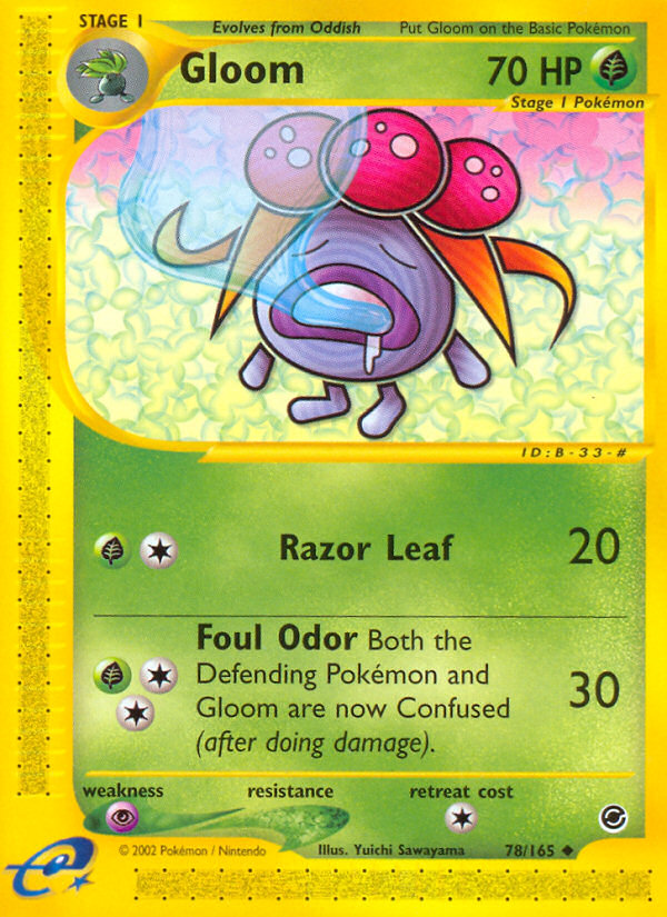 Gloom - Expedition Base set|Gloom - Expedition Base set - Reverse Holo