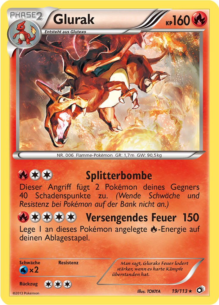 Glurak - 19 - Legendäre Schätze