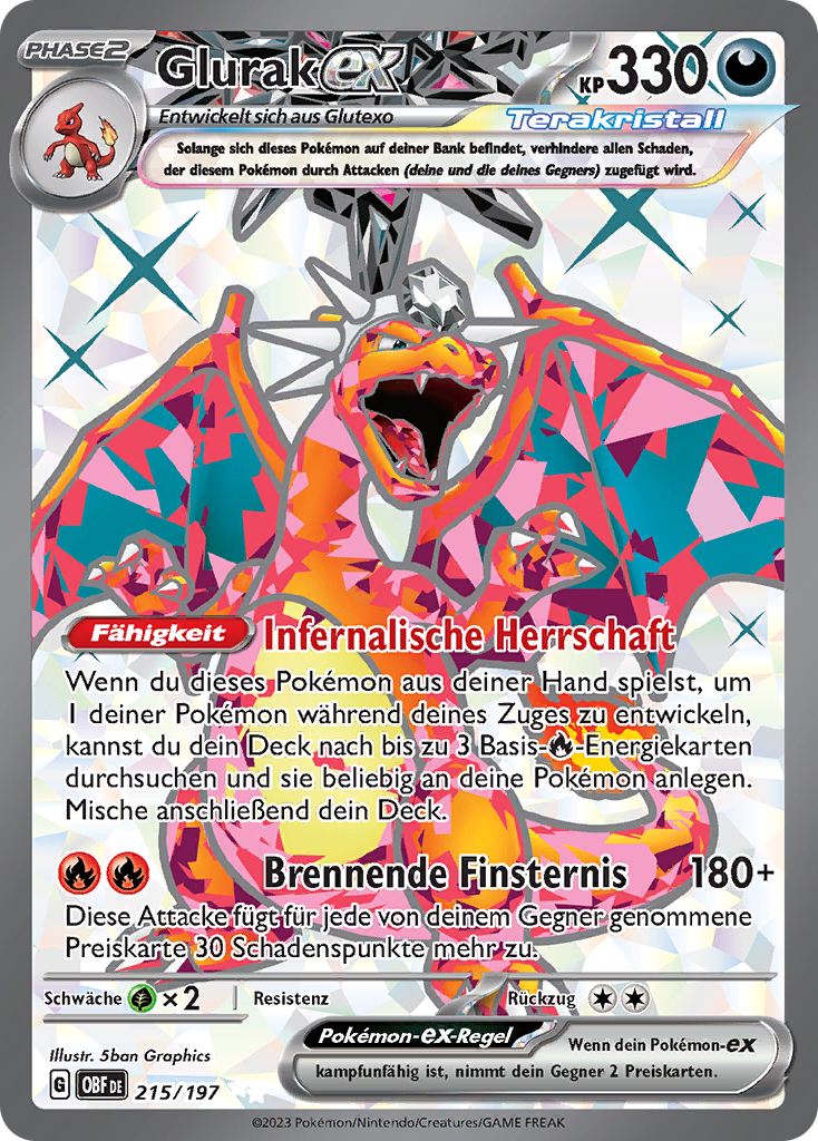 Glurak-215-Obsidianflammen