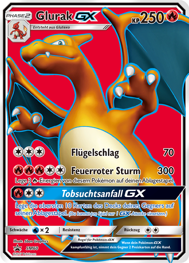 Glurak-GX - SM60 - Sun & Moon Promos