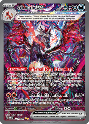 Glurak-ex-234-Paldeas Schicksale