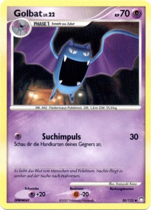 Golbat - 50 - Geheimnisvolle Schatze