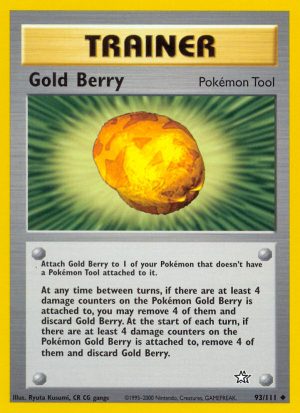 Gold Berry - Neo Genesis - Unlimited|Gold Berry - Neo Genesis - First Edition