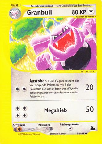 Granbull - 61 - Skyridge