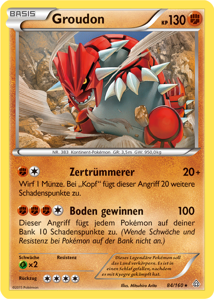 Groudon - 84 - Protoschock