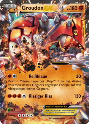 Groudon-EX - 85 - Protoschock