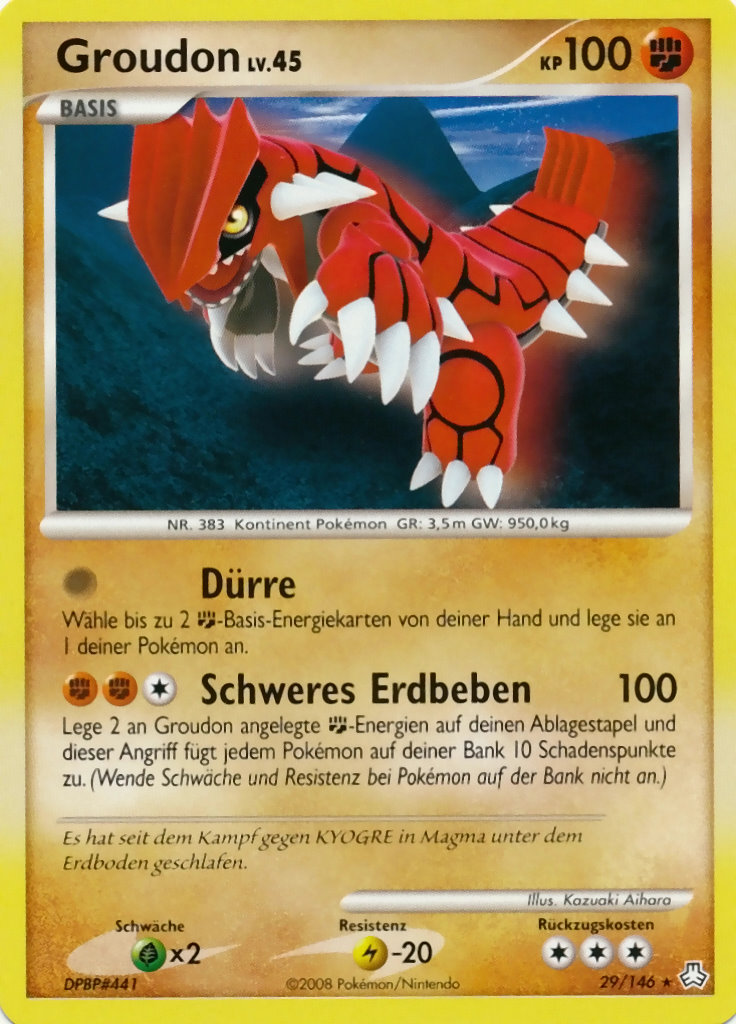 Groudon - 29 - Erwachte Legenden