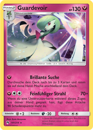 Guardevoir - 141 - Echo des Donners