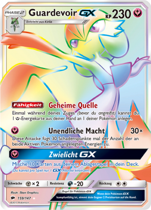 Guardevoir-GX - 159 - Nacht in Flammen