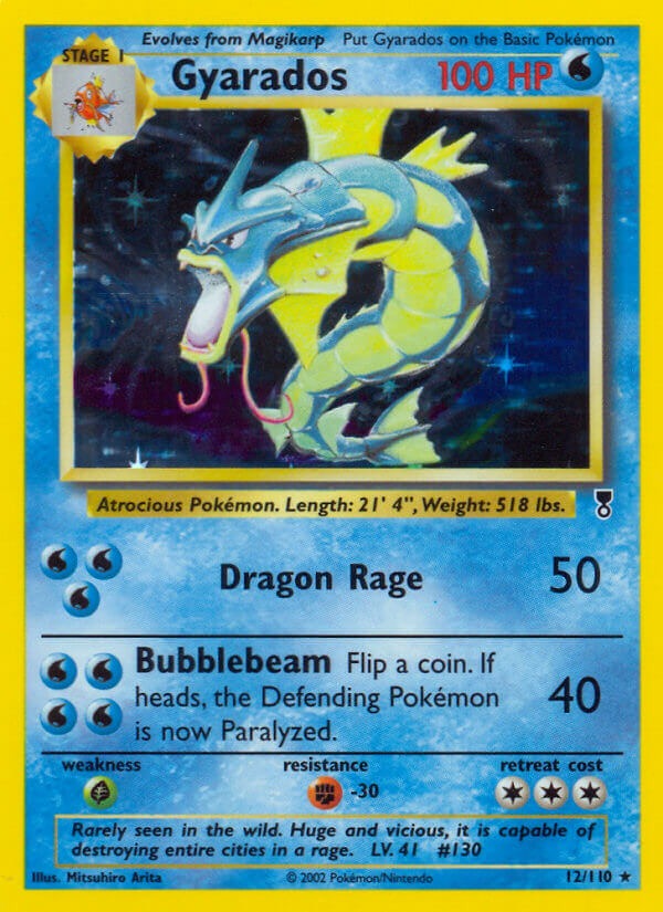 Gyarados - 12 - Legendary Collection|Gyarados - 12/110 - Revers Holo - Legendary Collection