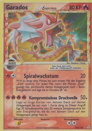 Gyarados Star - 102 - Holon Phantoms