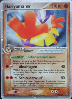 Hariyama ex - 100 - Deoxys