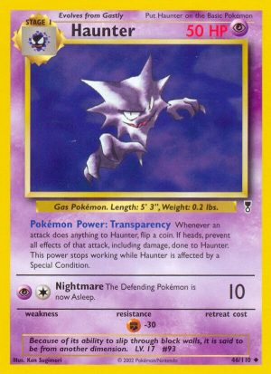Haunter - 46 - Legendary Collection|Haunter - 46/110 - Revers Holo - Legendary Collection