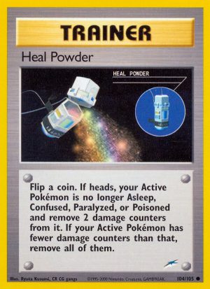 Heal Powder - Neo Destiny - Unlimited|Heal Powder - Neo Destiny - First Edition