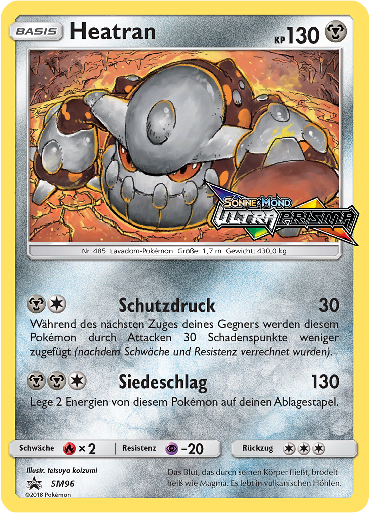 Heatran - SM96 - Sun & Moon Promos